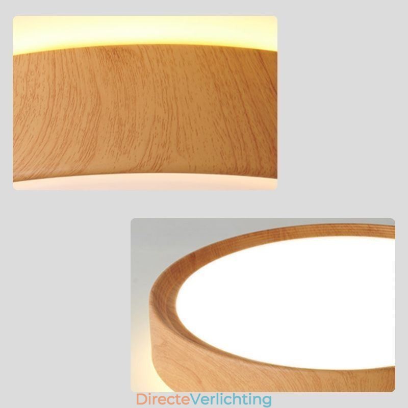 Houten plafondlampen Japanse plafondlamp