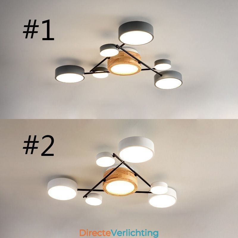 Moderne moleculaire acryl plafondlamp