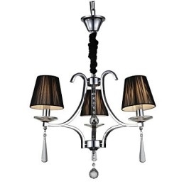 Moderne eigentijdse kristallen chromen metalen kroonluchter