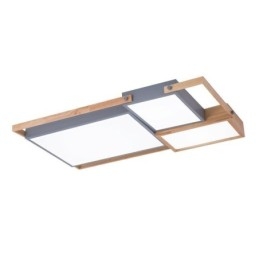 Moderne plafondlamp, rechthoekige plafondlamp