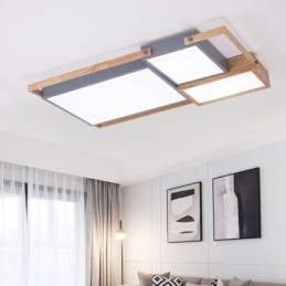 Moderne plafondlamp, rechthoekige plafondlamp
