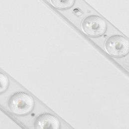 Moderne plafondlamp, rechthoekige plafondlamp
