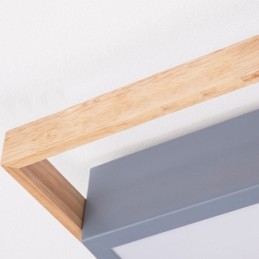 Moderne plafondlamp, rechthoekige plafondlamp