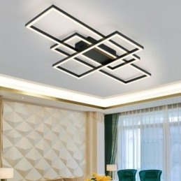 Moderne plafondlamp Geometrische vierkante plafondlamp