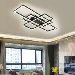 Moderne plafondlamp Geometrische vierkante plafondlamp