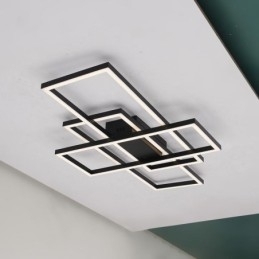 Moderne plafondlamp Geometrische vierkante plafondlamp