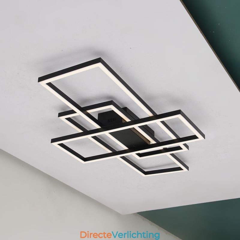 Moderne plafondlamp Geometrische vierkante plafondlamp