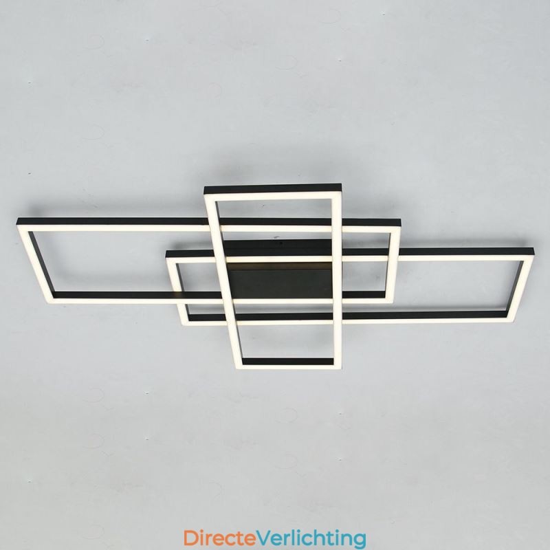 Moderne plafondlamp Geometrische vierkante plafondlamp