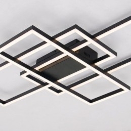 Moderne plafondlamp Geometrische vierkante plafondlamp
