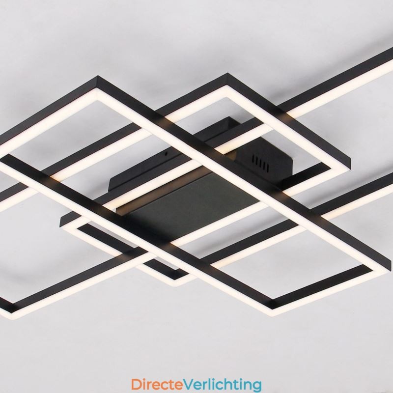 Moderne plafondlamp Geometrische vierkante plafondlamp