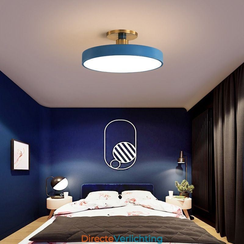 Moderne ronde plafondlampen, plafondlamp van acryl