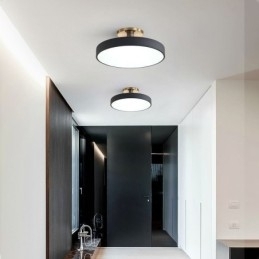 Moderne ronde plafondlampen, plafondlamp van acryl