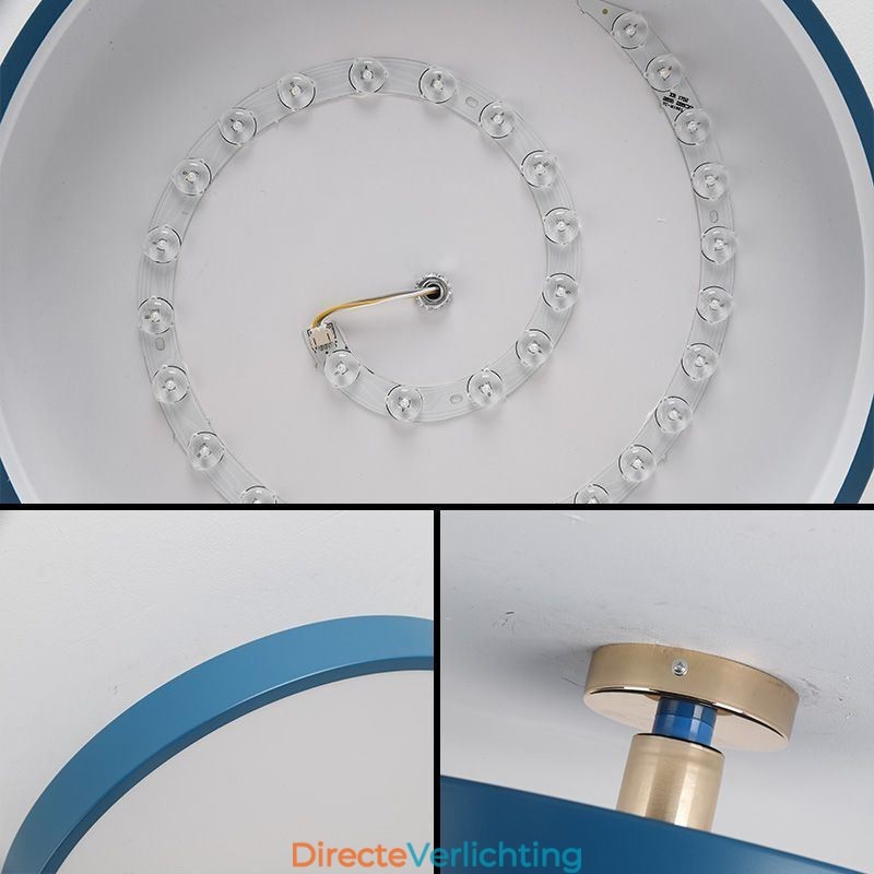 Moderne ronde plafondlampen, plafondlamp van acryl