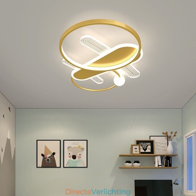 Plafondlamp Cartoon Vliegtuig Plafondlamp