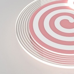 Moderne plafondlamp Lollipop plafondlamp kinderen