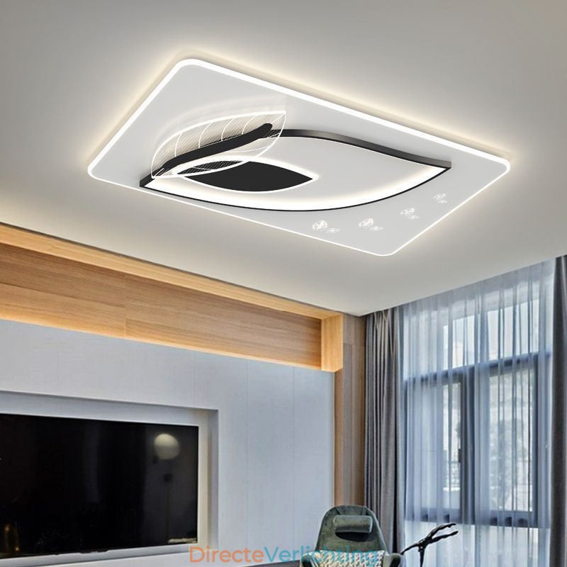 Luxe Plafondlamp Creatief Bladontwerp Plafondlamp