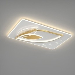 Luxe Plafondlamp Creatief Bladontwerp Plafondlamp