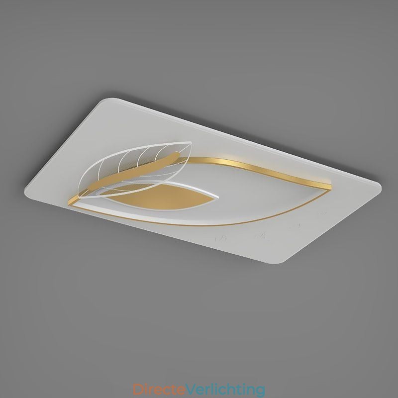 Luxe Plafondlamp Creatief Bladontwerp Plafondlamp