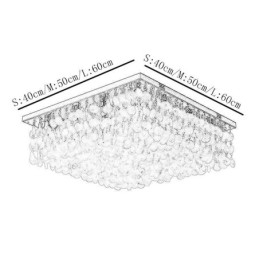 Moderne witte schelp plafondlamp inbouw kroonluchter