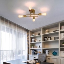 Plafondlamp met 4 fittingen voor inbouw