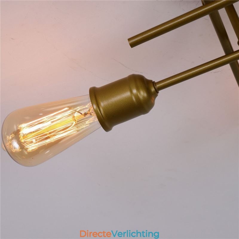 Plafondlamp met 4 fittingen voor inbouw