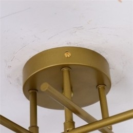 Plafondlamp met 4 fittingen voor inbouw