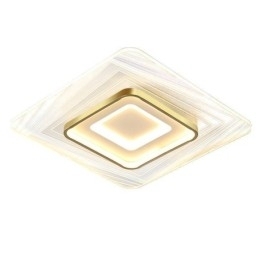 Plafondlamp, inbouw, vierkante plafondlamp