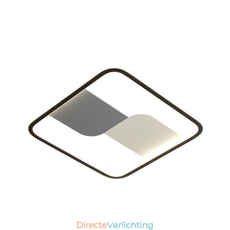 Plafondlamp met ronde inbouwmontage, plafondlamp met ronde inbouwmontage