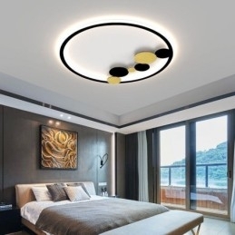 Plafondlampen met inbouwspots