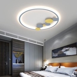 Plafondlampen met inbouwspots