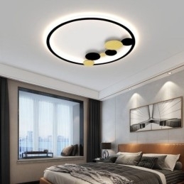 Plafondlampen met inbouwspots