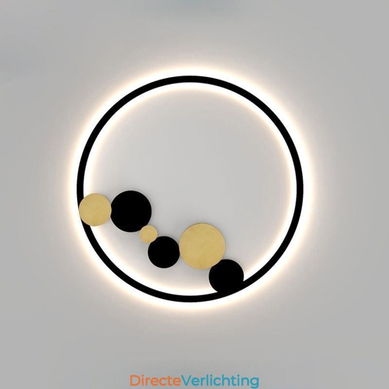 Plafondlampen met inbouwspots