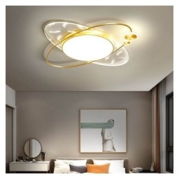 Plafondlamp Moderne plafondlamp met planeetvorm