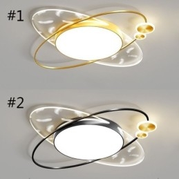 Plafondlamp Moderne plafondlamp met planeetvorm