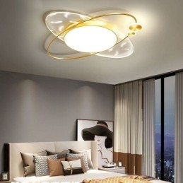 Plafondlamp Moderne plafondlamp met planeetvorm