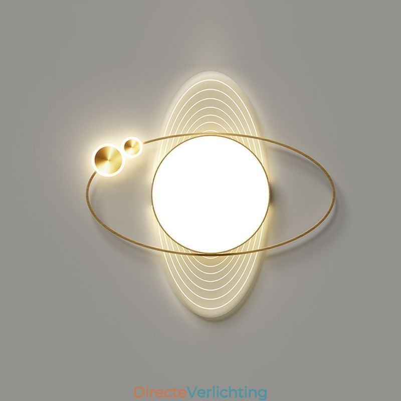 Moderne plafondlamp met plafondbevestiging, Creative Planet