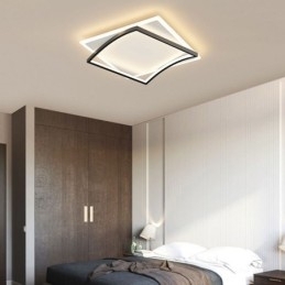 Moderne plafondlampen, plafondlampen met vlakke montage