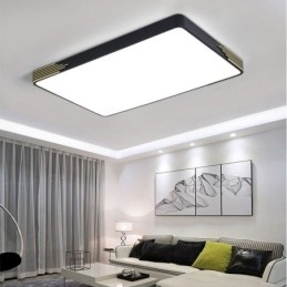 Moderne plafondlamp met rechthoekige plafondlamp