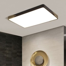 Moderne plafondlamp met rechthoekige plafondlamp