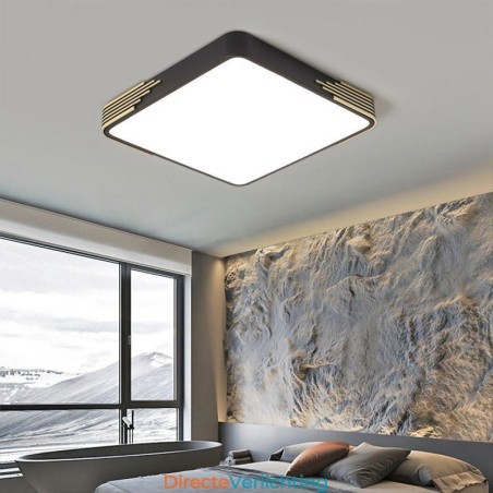 Moderne plafondlamp met inbouwmontage, vierkante plafondlamp Moderne plafondlamp met inbouwmontage, vierkante plafondlamp
