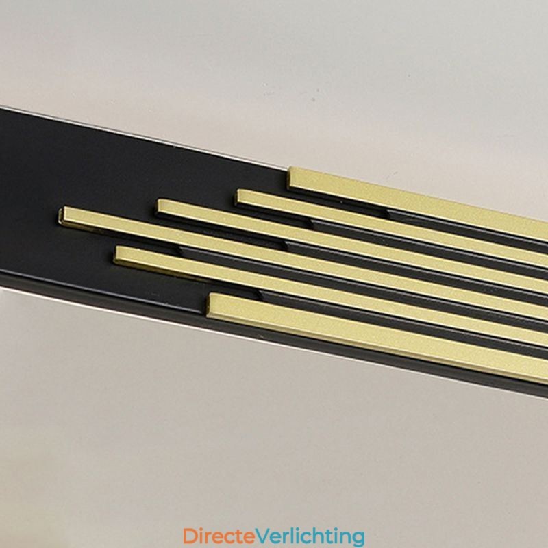 Moderne plafondlamp met inbouwmontage, vierkante plafondlamp