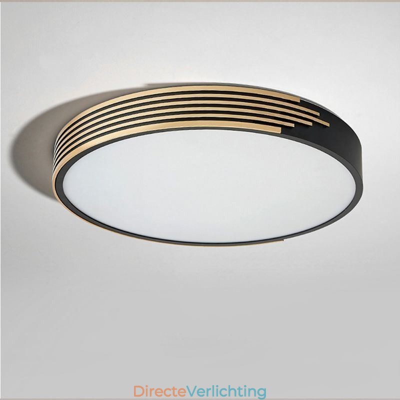 Moderne plafondlamp met cirkelvormige verlichting