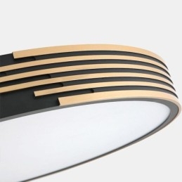 Moderne plafondlamp met cirkelvormige verlichting