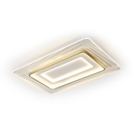 Rechthoekige plafondlamp met inbouwmontage Minimalistische ultradunne plafondlamp van acryl