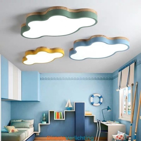 Moderne, creatieve plafondlamp in de vorm van een wolk van acryl voor kinderen Moderne, creatieve plafondlamp in de vorm van een wolk van acryl voor kinderen