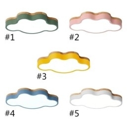 Moderne, creatieve plafondlamp in de vorm van een wolk van acryl voor kinderen