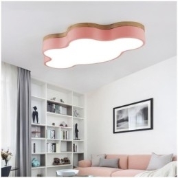 Moderne, creatieve plafondlamp in de vorm van een wolk van acryl voor kinderen