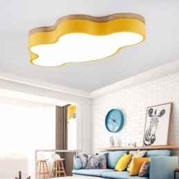 Moderne, creatieve plafondlamp in de vorm van een wolk van acryl voor kinderen