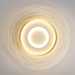 Plafondlamp met minimalistische, ultradunne plafondlamp van acryl