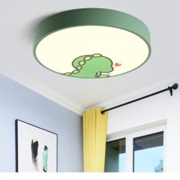 Cartoon plafondlamp voor kinderen met dierenmotief